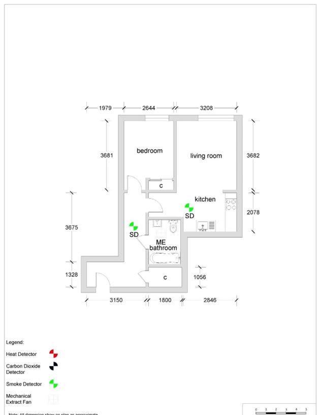 1 Bedroom Apartment In Very Central Location 格拉斯哥 外观 照片